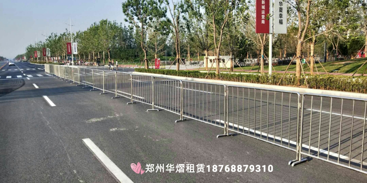 <b>濮阳不锈钢铁马护栏防爆栏出租</b>